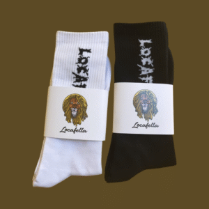 Black and White Locafella Socks