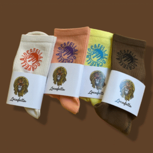 Wave logo socks