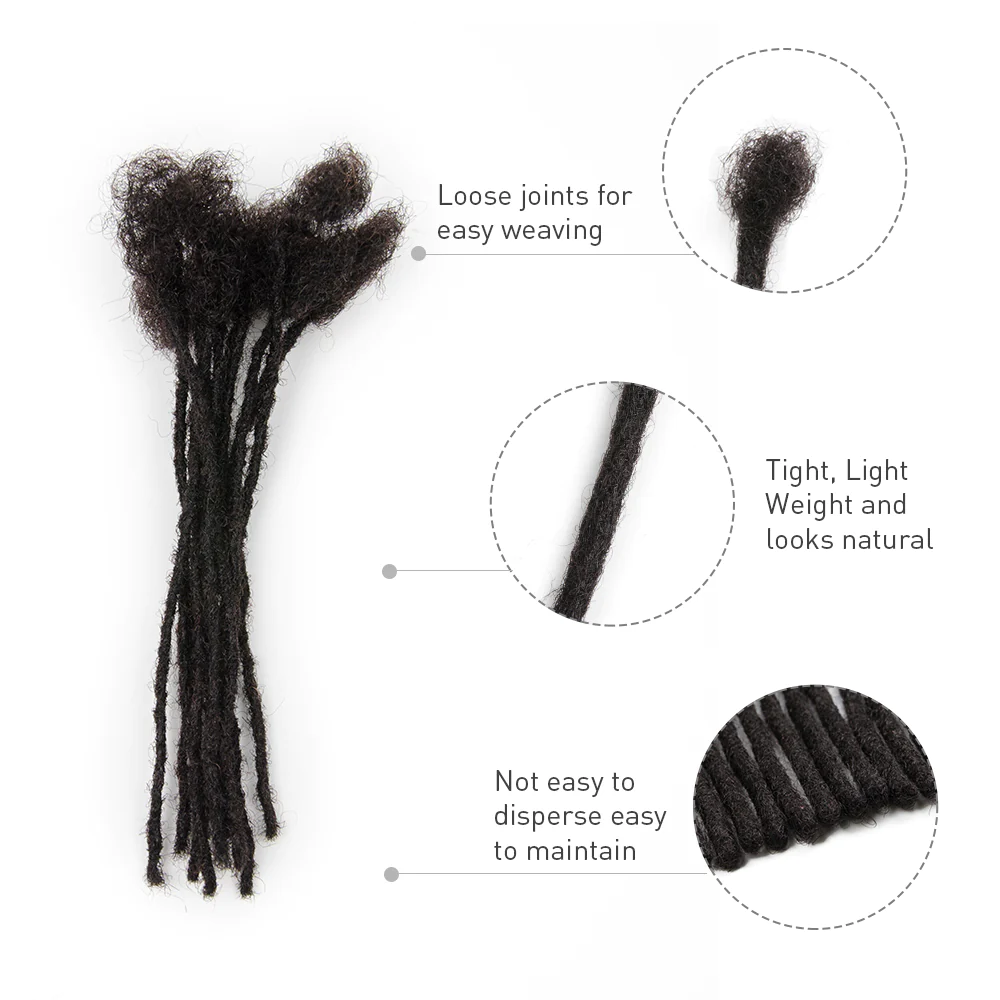 0.2 cm Micro Width Loc Extensions Human Hair - Image 5