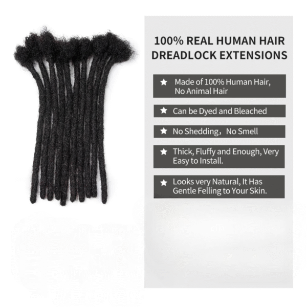 0.6 cm Small width Extensions (kinky or textured) - Image 3