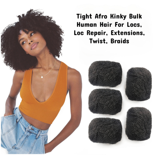 Afro kinky BULK Human Hair