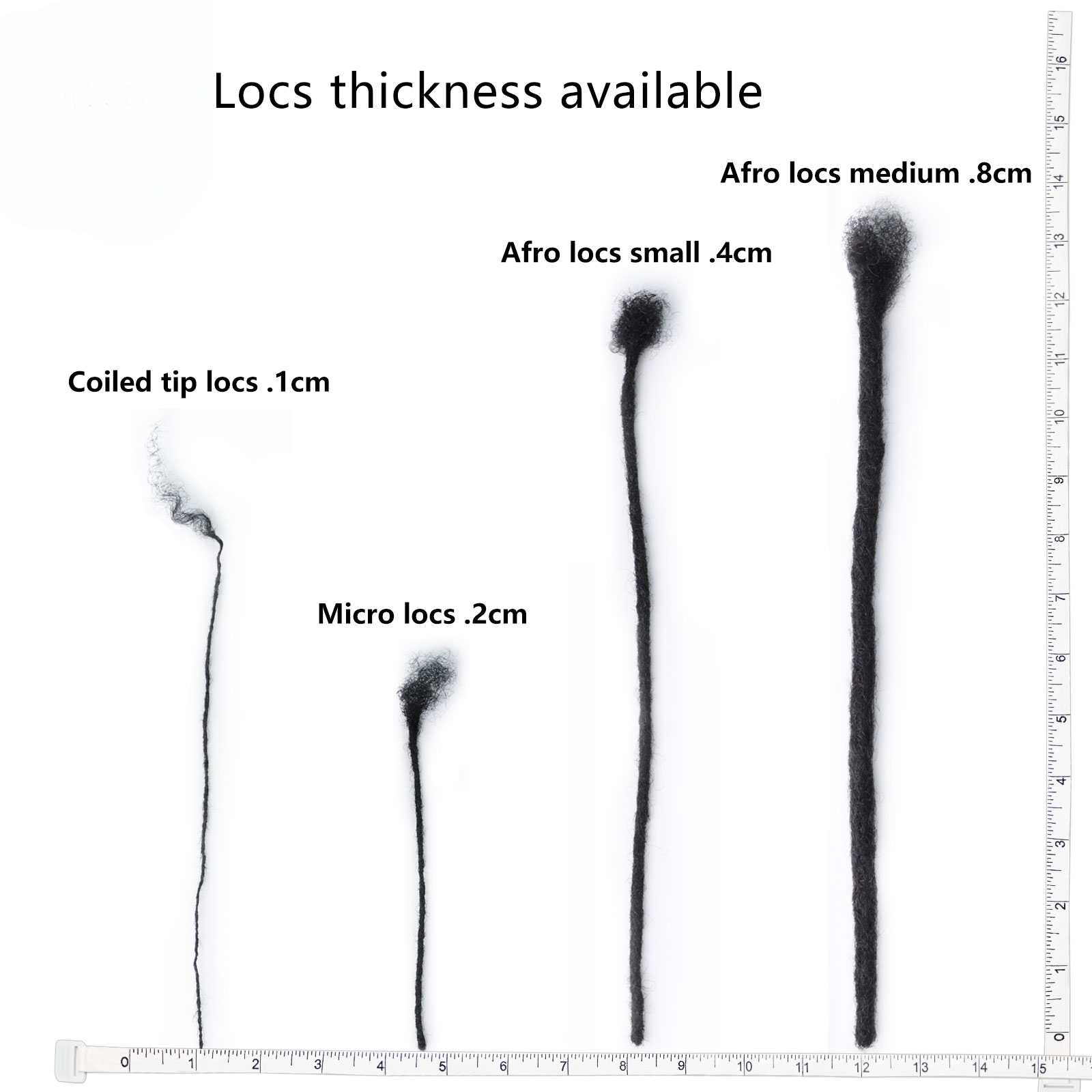 0.2 cm Micro Width Loc Extensions Human Hair - Image 6