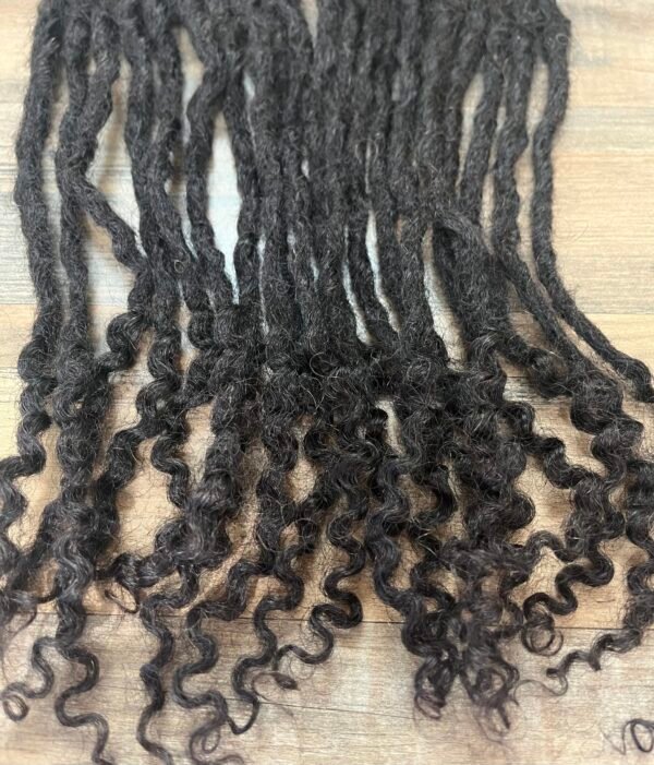 0.4 cm XSmall width Extensions (kinky or textured) - Image 11
