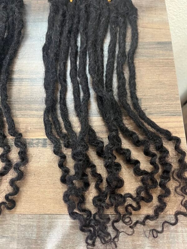 0.6 cm Small width Extensions (kinky or textured) - Image 9