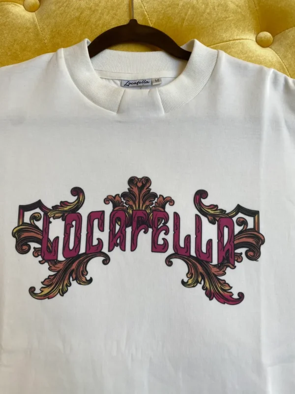 Oversized Vintage Print T - Image 4